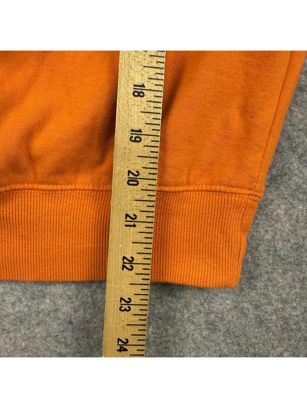 Clemson Tigers Women’s Funnel Neck Hoodie Gray Orange Purple White Small EUC 696 - Picture 4 of 7